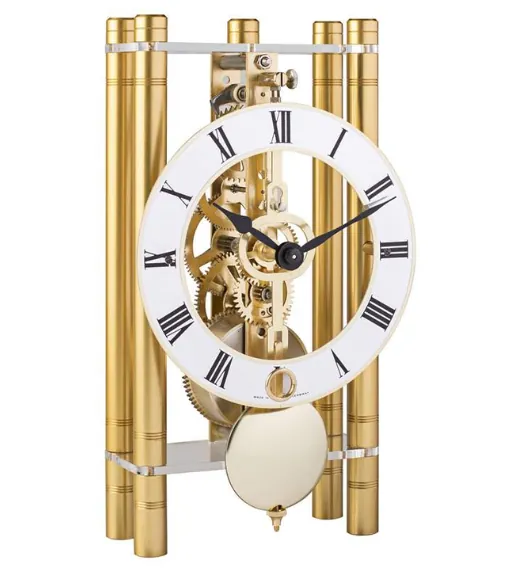 Hermle Mikal Gold Rectangular Table Clock